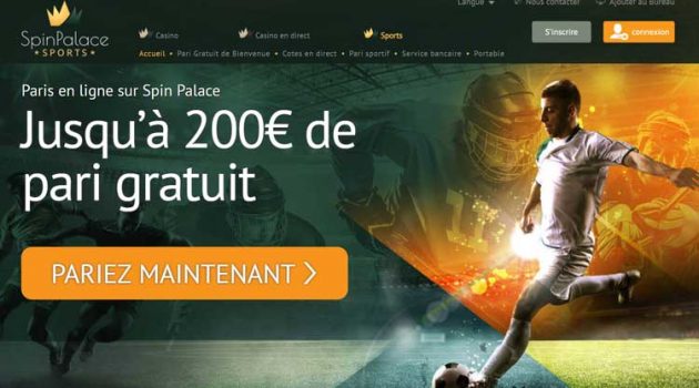 Une nouvelle version de Spin Palace Sports